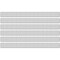 Creatively Inspired Black & White Grid Straight Borders, 36 Feet Per Pack, 6 Packs